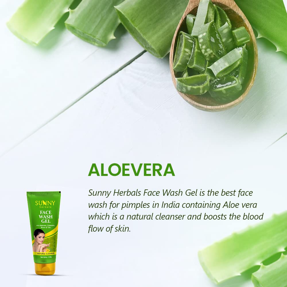 Bakson's Sunny Herbals Face mit Aloe Vera &amp; Papaya Mini-Gesichtspeeling für die Gesichtspflege