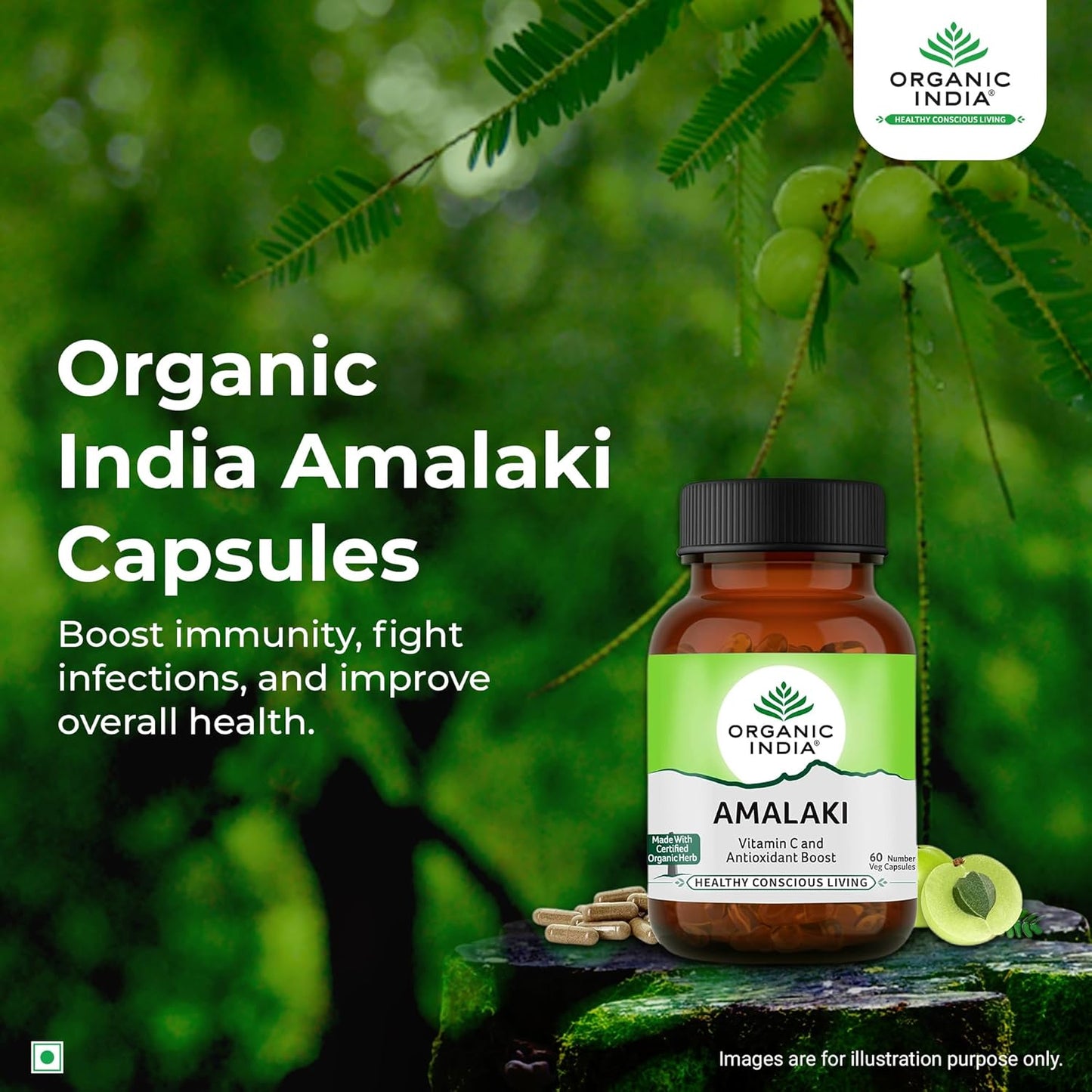 Organic India Amalaki with High Vitamin C Caapsule