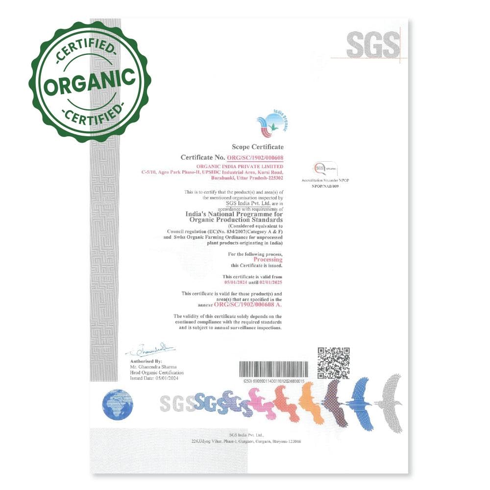 Organic India Groundnut Oil 1 Litre