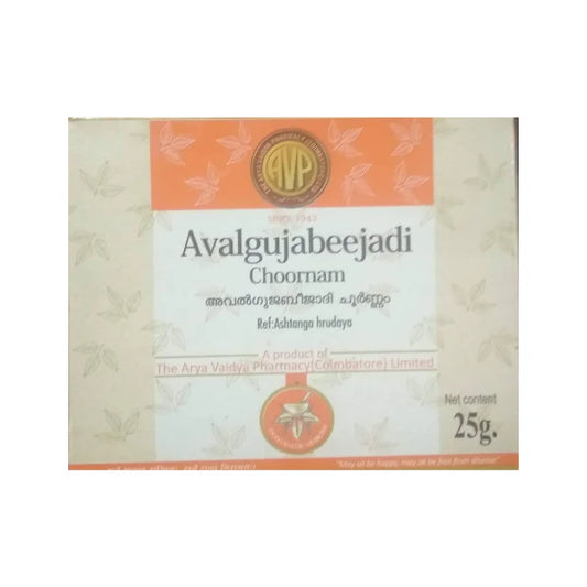 AVP Ayurvedic Avalgujabeejadi Choornam Powder 2 X 25g