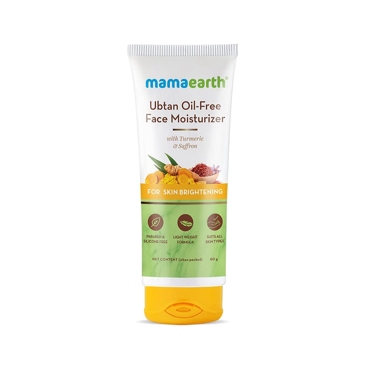 Mamaearth Ubtan Oil Free Face Moisturizer for Skin Brightening