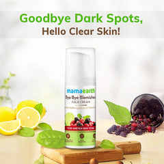 Mamaearth Bye Bye Blemishes Face Cream for Reducing Pigmentation and Blemishes with Mulberry Extract and Vitamin C 30g