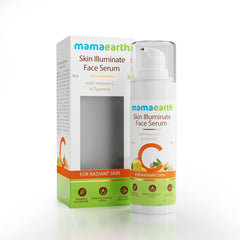 Mamaearth Skin Illuminate Face Serum for Radiant Skin with Vitamin C and Turmeric