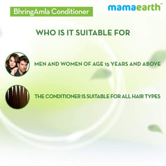 Mamaearth BhringAmla Conditioner with Bhringraj and Amla for Intense Hair Treatment 250ml