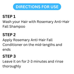 Mamaearth Rosemary Anti-Hair Fall Conditioner with Rosemary & Methi Dana for Reducing Hair Loss & Breakage 250ml