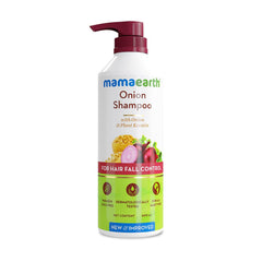 Mamaearth Onion Shampoo with Onion and Plant Keratin for Hair Fall Control