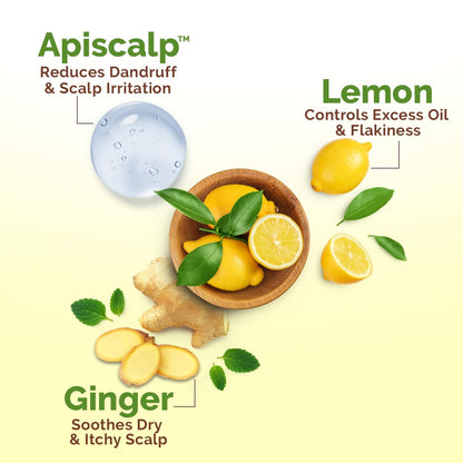 Mamaearth Lemon Anti-Dandruff Hair Oil with Lemon & Ginger 100ml