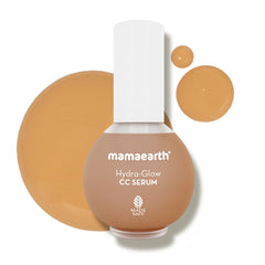 Mamaearth Hydra Glow CC Serum with Vitamin C & Hyaluronic Acid Peach 30ml