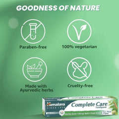 Himalaya Herbal Ayurvedic Personal Care Complete Care Healthy Gums,Strong Teeth,Fresh Breath Toothpaste