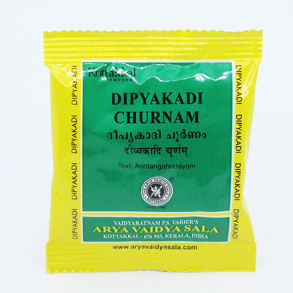 5 X Kottakkal Ayurvedic Dipyakadi Churnam Powder 10g