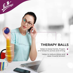 Flamingo Health Orthopaedic Premium Silicon Stress Ball Code 2393