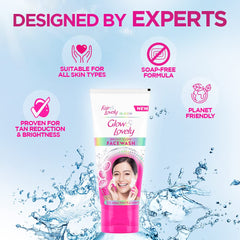 Fair & Lovely Is Now Glow & Lovely Bright Glow Face wash 3x Multivitamin