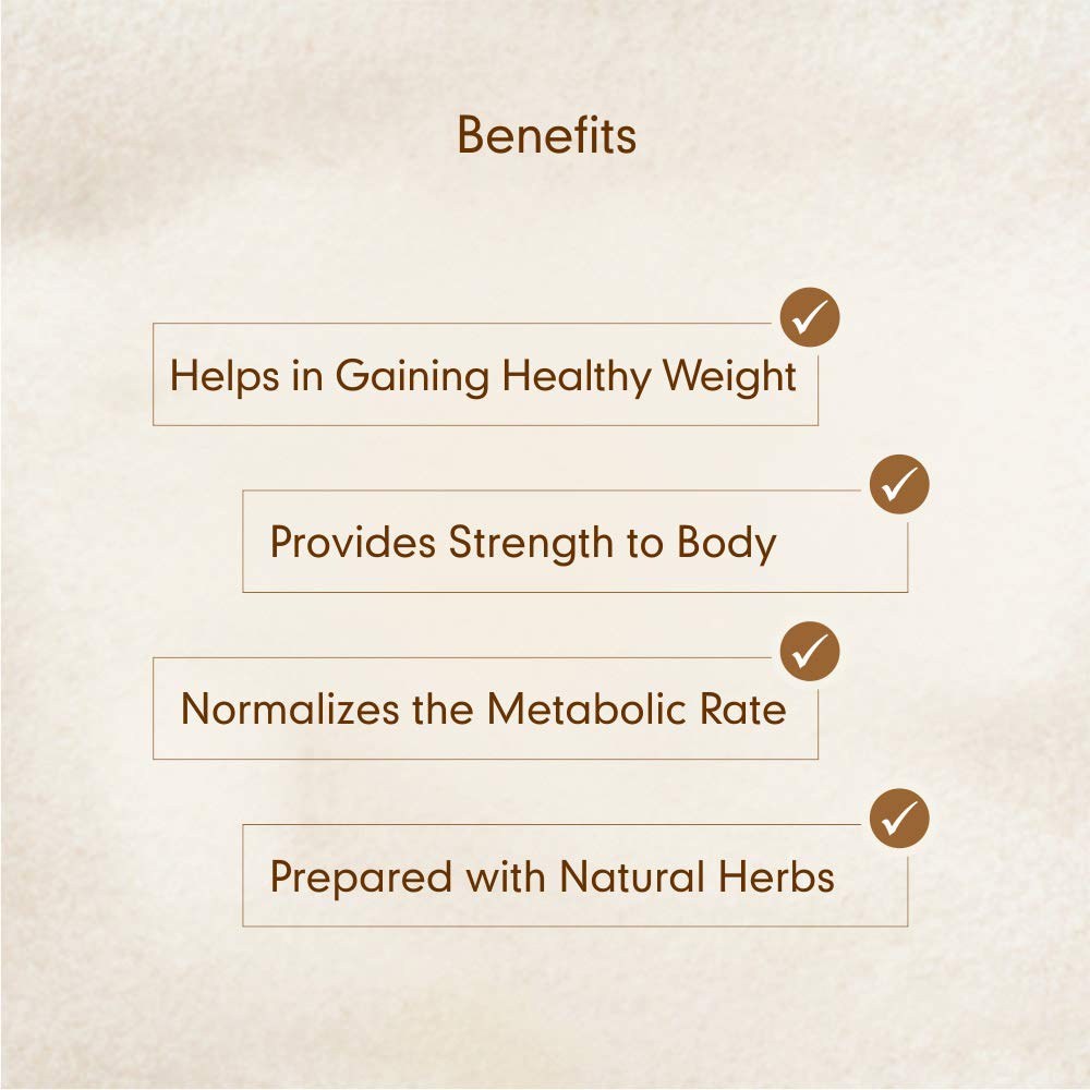 Вес увеличения веса Divisa Herbal Care Ayurvedic Accumass для всех возрастных гранул, порошок 525 г