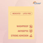 Клейкая повязка для первой помощи Dr.Morepen Aid, 100 бинтов