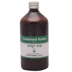 Dhanvantari Ayurvedic Dashmool Kadha Useful In Cough,Fever & Asthma Liquid 450ml