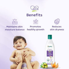 Himalaya Herbal Ayurvedic Baby Care Massage fördert das Wachstum und stärkt die Bindung mit Ihrem Babyöl