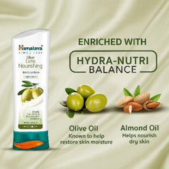 Himalaya Herbal Ayurvedic Personal Care Olive Extra Nourishing Body Lotion nährt die Haut tiefenwirksam und stellt die Feuchtigkeitslotion wieder her