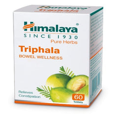 Himalaya Pure Herbs Оздоровление кишечника Травяные аюрведические таблетки Трифала избавляют от запоров