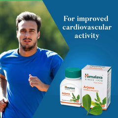 Himalaya Pure Herbs Cardiac Wellness Herbal Ayurvedic Arjuna Versatile cardioprotective 60 Tablets