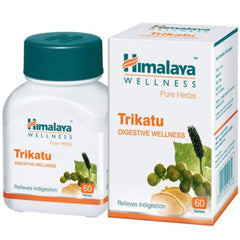 Himalaya Pure Herbs Digestive Wellness Herbal Ayurvedic Trikatu lindert Verdauungsstörungen, 60 Tabletten