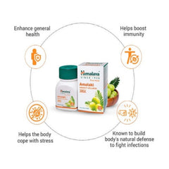 Himalaya Pure Herbs Immunity Wellness Herbal Ayurvedic Amalaki Fördert die Gesundheit 60 Tabletten