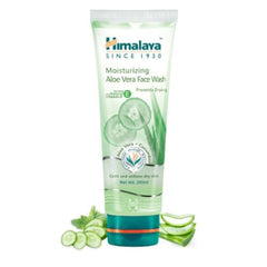 Himalaya Herbal Ayurvedic Personal Care Feuchtigkeitsspendendes Aloe Vera kühlt und macht trockene Haut weich Gesichtswaschmittel