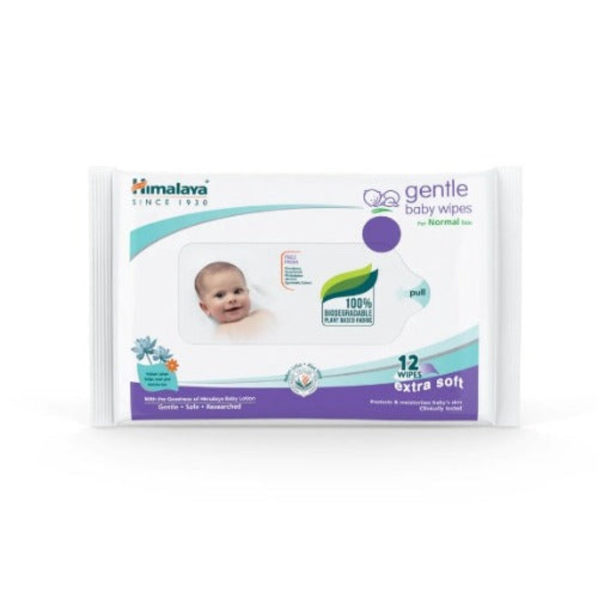 Himalaya Herbal Ayurvedic Gentle Baby Care Simple,Smart Wipes