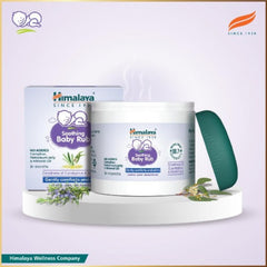 Himalaya Herbal Ayurvedic Beruhigende Babypflege, sanft beruhigend und beruhigend, mit der Güte von Eukalyptus und Rosmarin