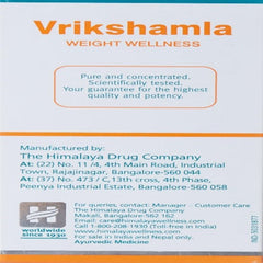 Himalaya Pure Herbs Weight Wellness Herbal Ayurvedic Vrikshamla verwaltet Gewicht 60 Tabletten