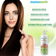 Mamaearth Argan Conditioner with Argan and Apple Cider Vinegar for Frizz-Free and Stronger Hair 250ml