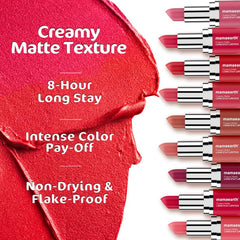 Mamaearth Creamy Matte Long Stay Lipsticks 4.2g