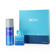 Skinn by Titan Amalfi Bleu Coffret 30 ml Parfüm &amp; 150 ml Deodorant für Männer Geschenkset