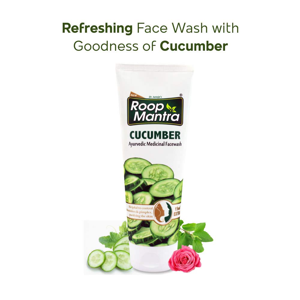 Roop Mantra Ayurvedic Cucumber Face Wash
