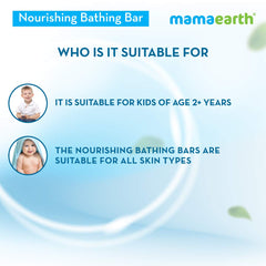 Mamaearth Nourishing Bathing Bar Soap For Kids Pack of 5 X 75g