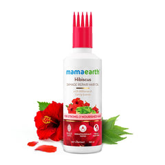 Mamaearth Hibiscus Damage Repair Hair Oil with Hibiscus & Curry Leaves 150ml