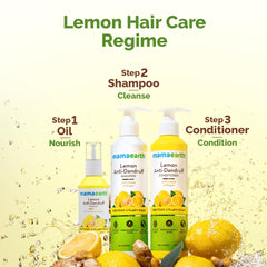 Mamaearth Lemon Anti-Dandruff Hair Oil with Lemon & Ginger for Dandruff & Itch-Free Scalp 100ml