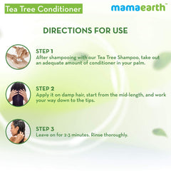 Mamaearth Anti Dandruff Conditioner With Tea Tree & Ginger Oil For Dandruff Free Hair 250ml