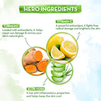 Mamaearth Skin Illuminate Sunscreen Gel SPF 50 with Vitamin C & Turmeric for UVA & B Protection 50g