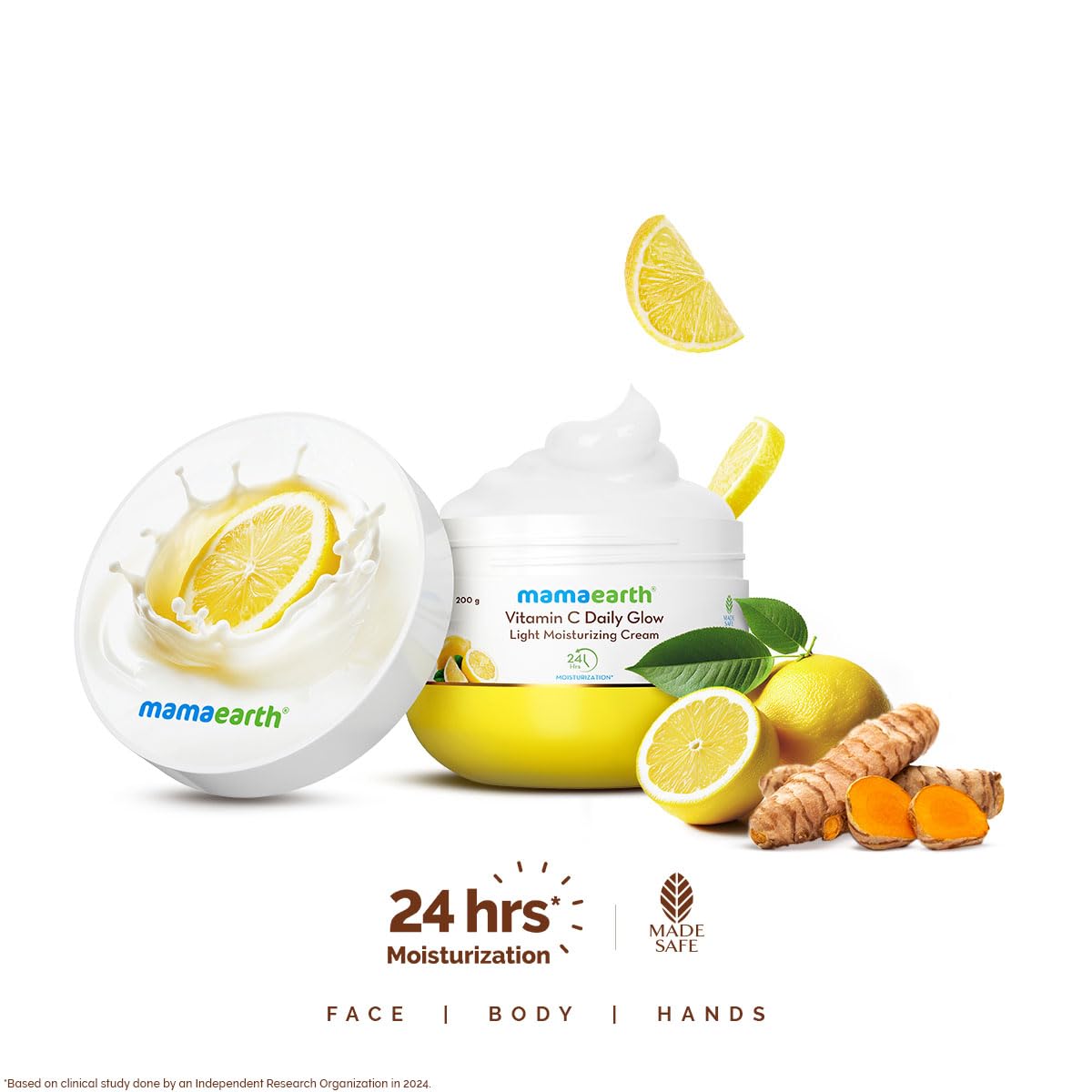 Mamaearth Hydraful Light & Vitamin C Daily Glow Light Moisturizing Cream