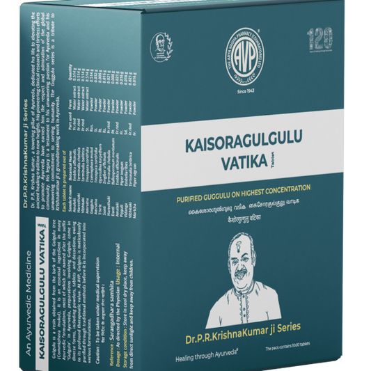 AVP Ayurvedic Kaisoragulgulu Vatika Gulika 30 & 100 Tablets