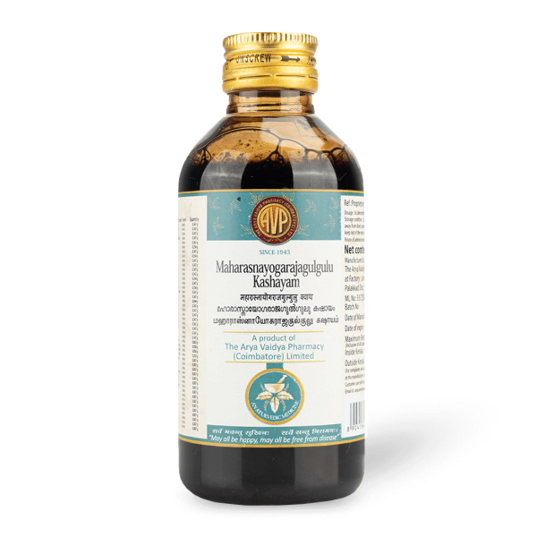 AVP Ayurvedic Maharasnayogarajagulgulu Kashayam Liquid 200ml