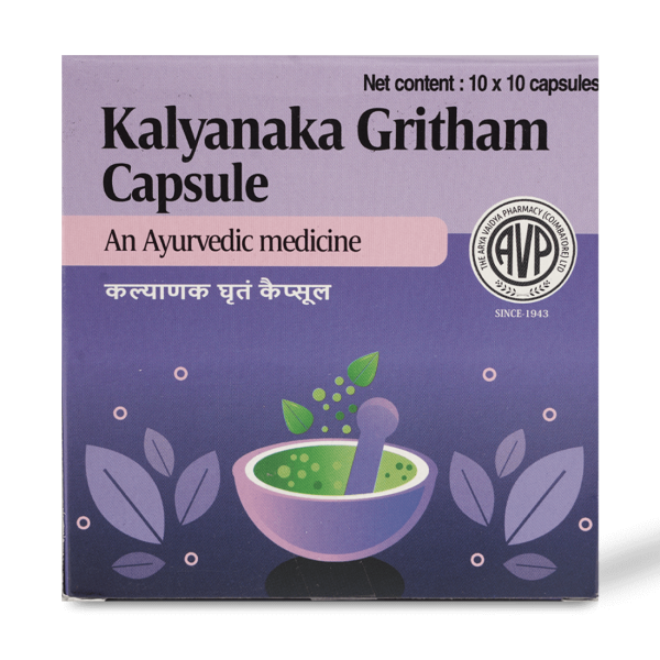 AVP Ayurvedic Kalyanaka Gritham Capsules