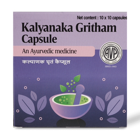 AVP Ayurvedic Kalyanaka Gritham Capsules