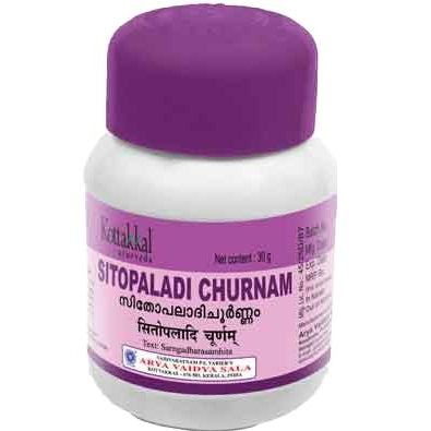 Kottakkal Ayurvedic Sitopaladi Churnam Powder 3 X 10g Sachet