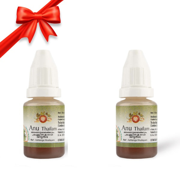 AVP Ayurvedic Anu Thailam Oil Nasal Drops 10ml