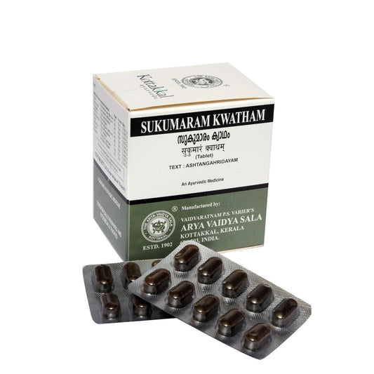 Kottakkal Ayurvedic Sukumaram Kwatham 100 Tablets