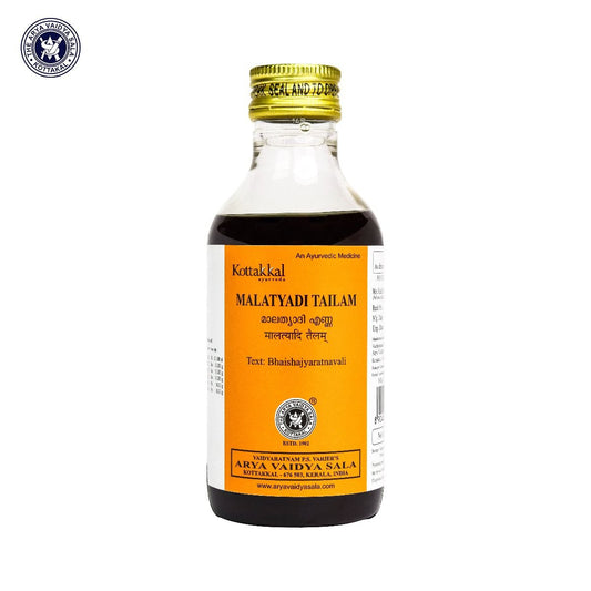 Kottakkal Ayurvedic Malathyadi Tailam Oil 200ml