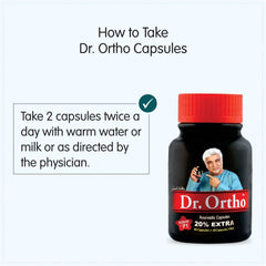 Dr. Ortho Ayurvedische Kapsel zur Linderung von Gelenkschmerzen