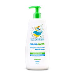 Mamaearth Deeply Nourishing Body Wash for babies 400ml