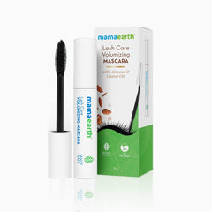 Mamaearth Lash Care Volumizing Mascara with Castor Oil & Almond Oil for 2X Instant Volume 13g